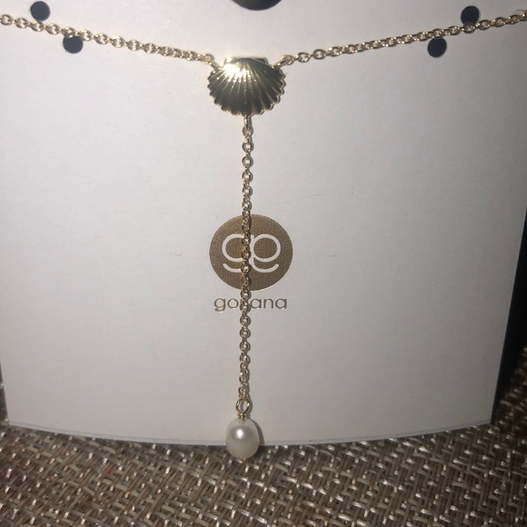 Gorjana Seashell 🐚 Charm Lariat Necklace - Picture 3 of 6
